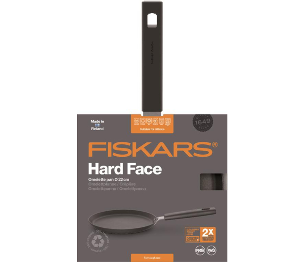 FISKARS Patelnia do naleśników 22 cm HARD FACE (1052229) - 1379453 - zdjęcie 3